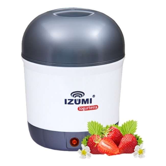 Iogurteira Elétrica Cinza Bivolt Izumi