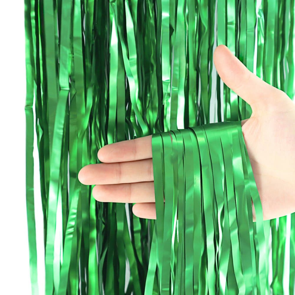Cortina Metalizada 1x2m para Decoração de Festas - Cortina Metalizada Fitas Para Decoração