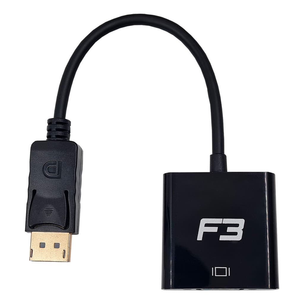 Cabo Adaptador Conversor Displayport Para Vga