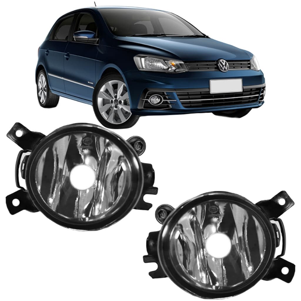 PAR FAROL MILHA VOLKSWAGEN GOL G7 2016 2017 2018 2019 2020