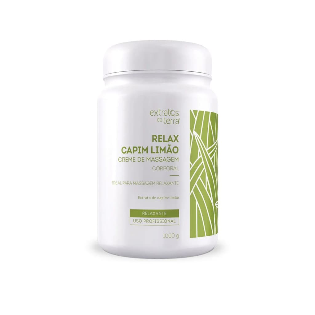 Creme de Massagem Profissional - Extratos da Terra 1kg