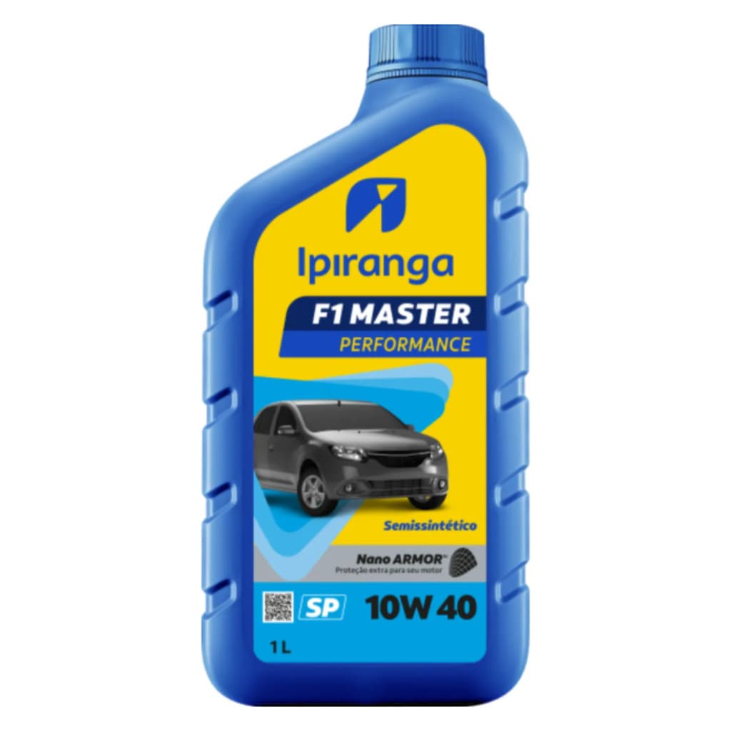 Óleo de Motor Ipiranga F1 Master 10W40 Semissintético 1L