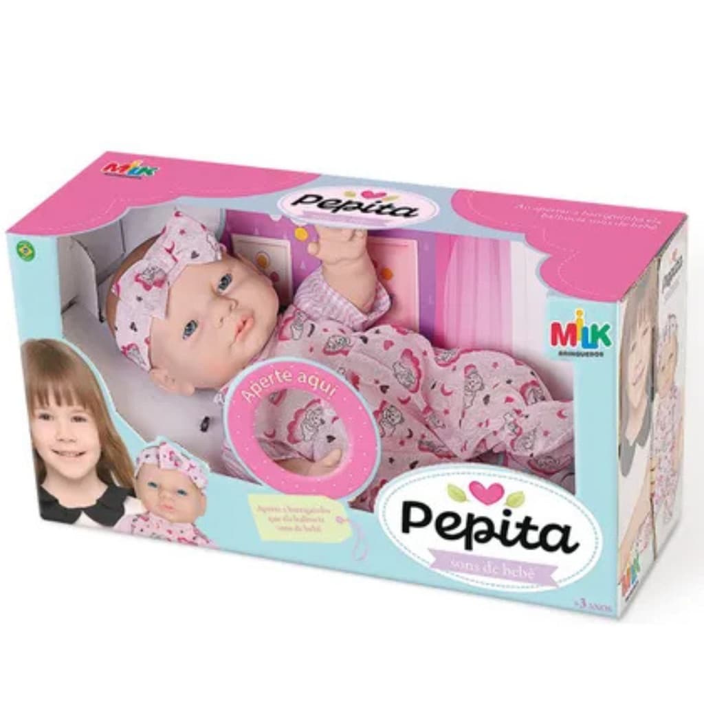 BONECA PEPITA SONS DE BEBE