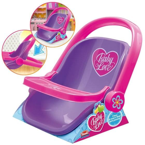 Bebê Conforto Passeio De Boneca Brinquedo Infantil Baby Love
