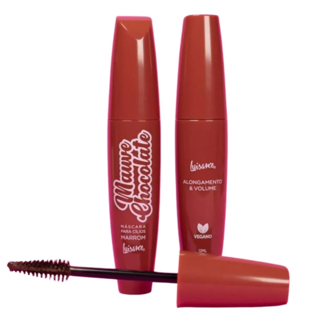 MÁSCARA PARA CÍLIOS MARROM - MAUVE CHOCOLATE - LUISANCE