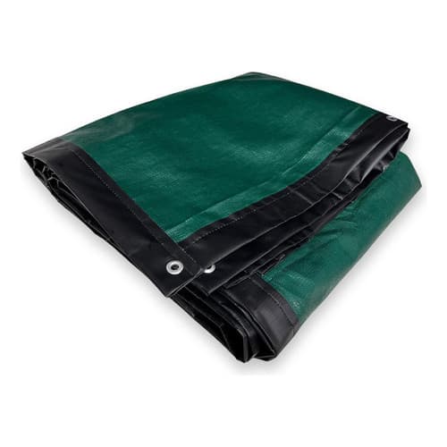 Tela Sombrite Verde 2m X 20m  Com Bainha E Ilhós 100%
