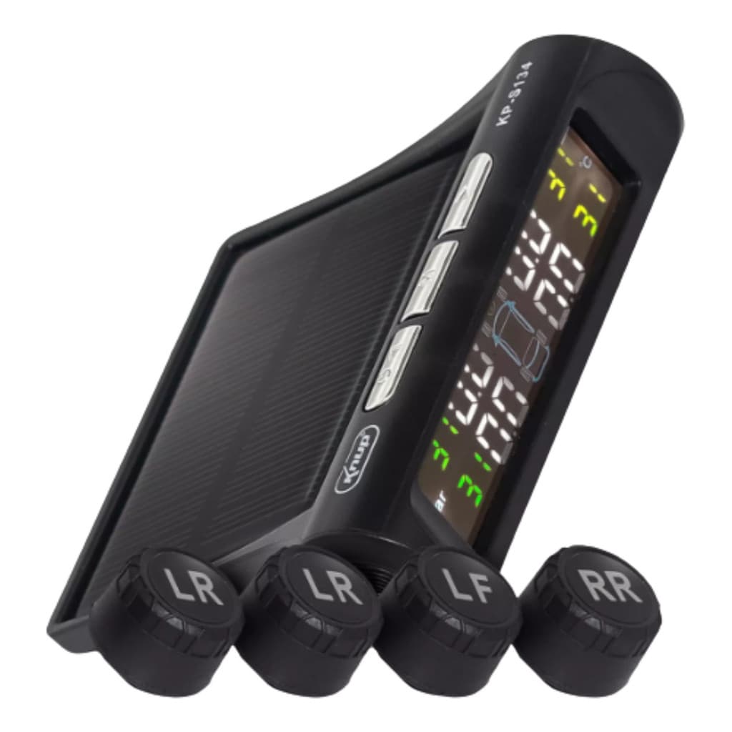Medidor Solar De Pressao Pneus Sensor Com Monitoramento Ip67