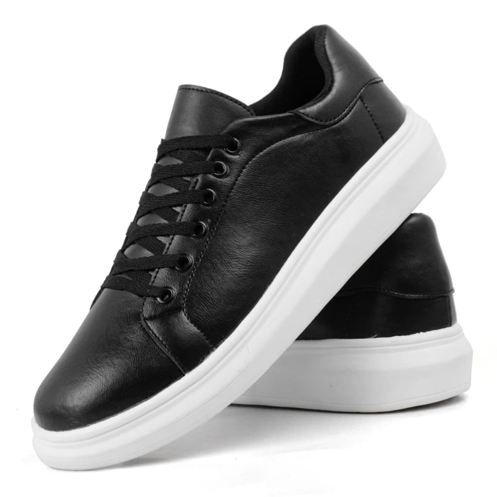Tênis Casual Masculino Sneaker Chunky Confortável Sola Alta 5cm mais Alto