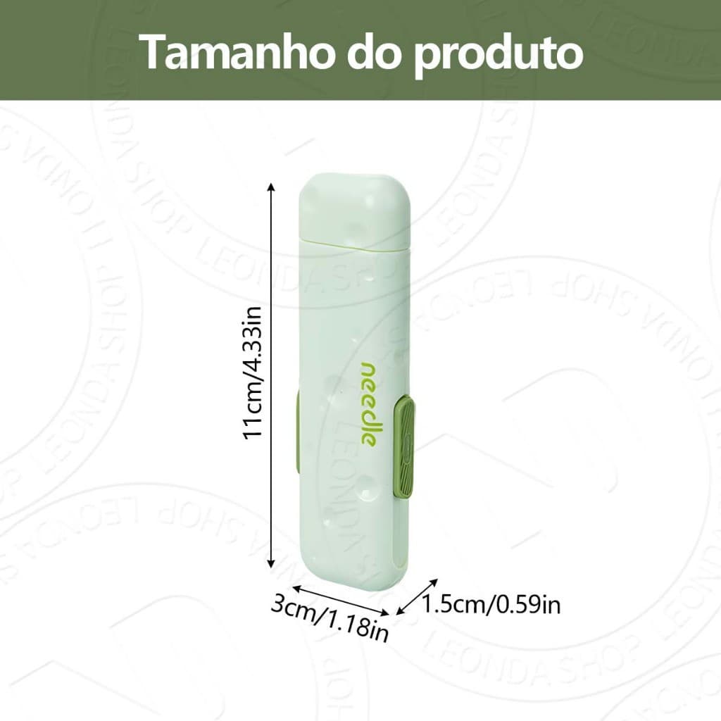 Kit Costura Completo Profissional + Abridor de Casa e Agulhas - Maleta com 50+ Peças para Remendo Rápido