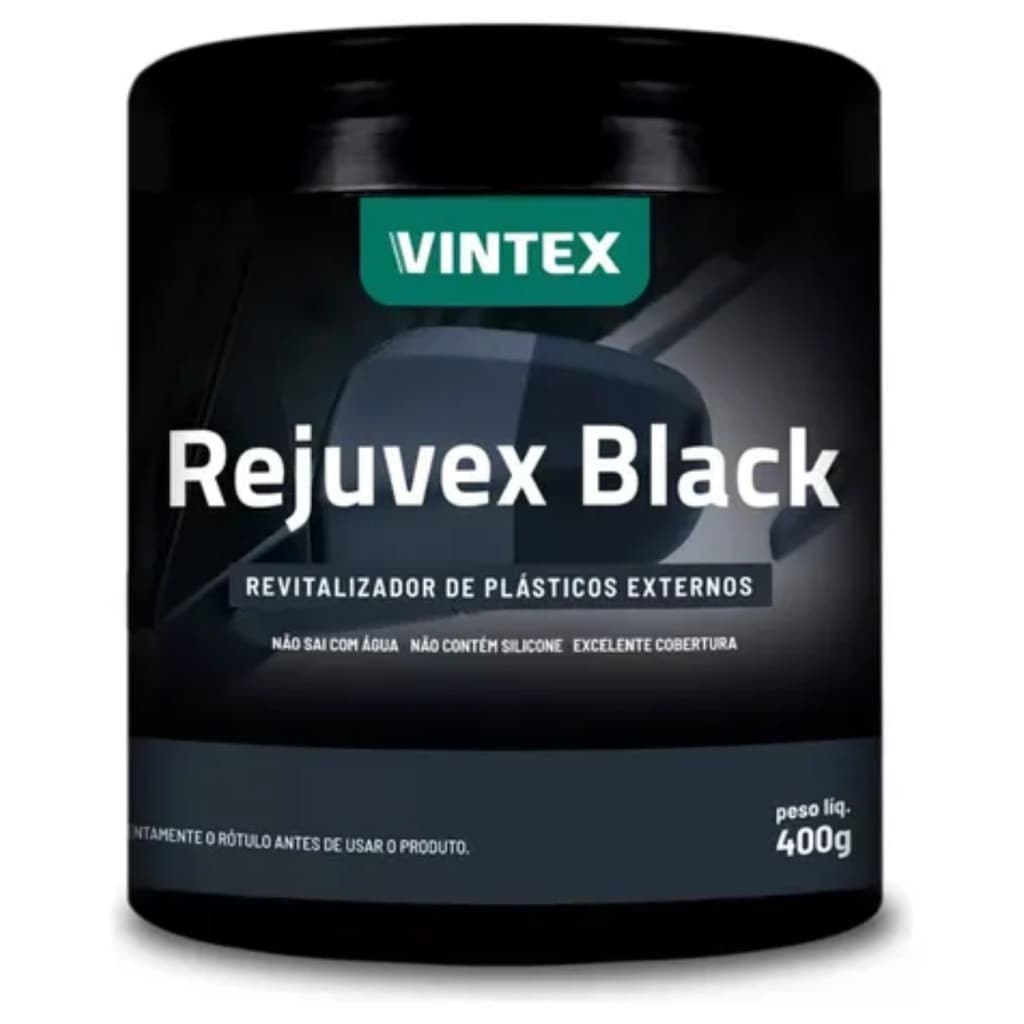 Rejuvex Black 400g Vonixx Revitalizador p/ Plásticos Pretos