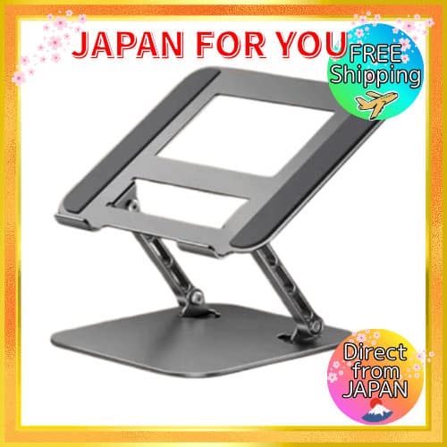 Suporte para notebook WAYetTO, suporte para PC, fino, dobrável, ajuste de altura e ângulo, alumínio.