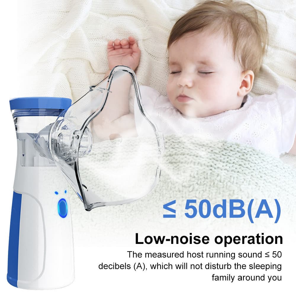 Nebulizador domiciliar infantil, tratamento de nebulização para asma e bronquite