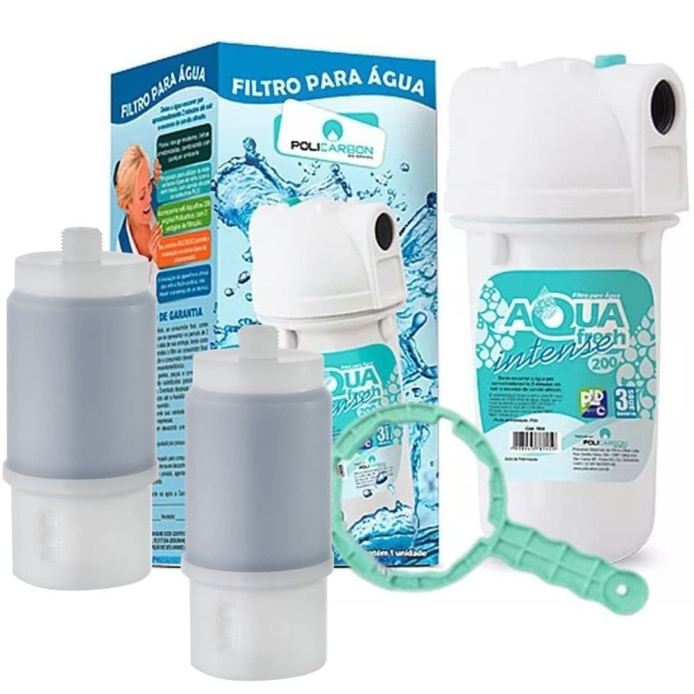 Filtro Àgua Debaixo Da Pia Bebedouros Aquafresh 200 +2 Refil