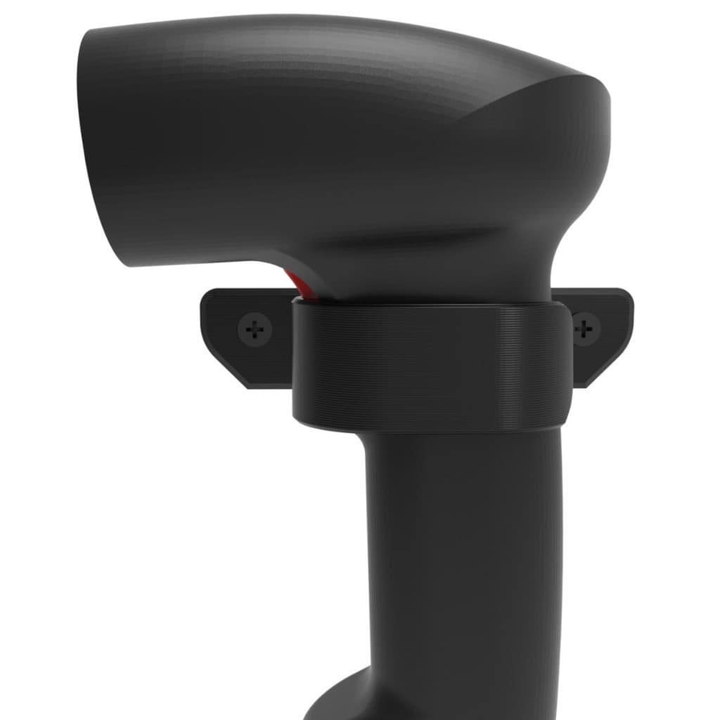 Suporte Universal p/ Leitor de Código de Barras Scanner c/ Fixação Dupla Face e Parafuso