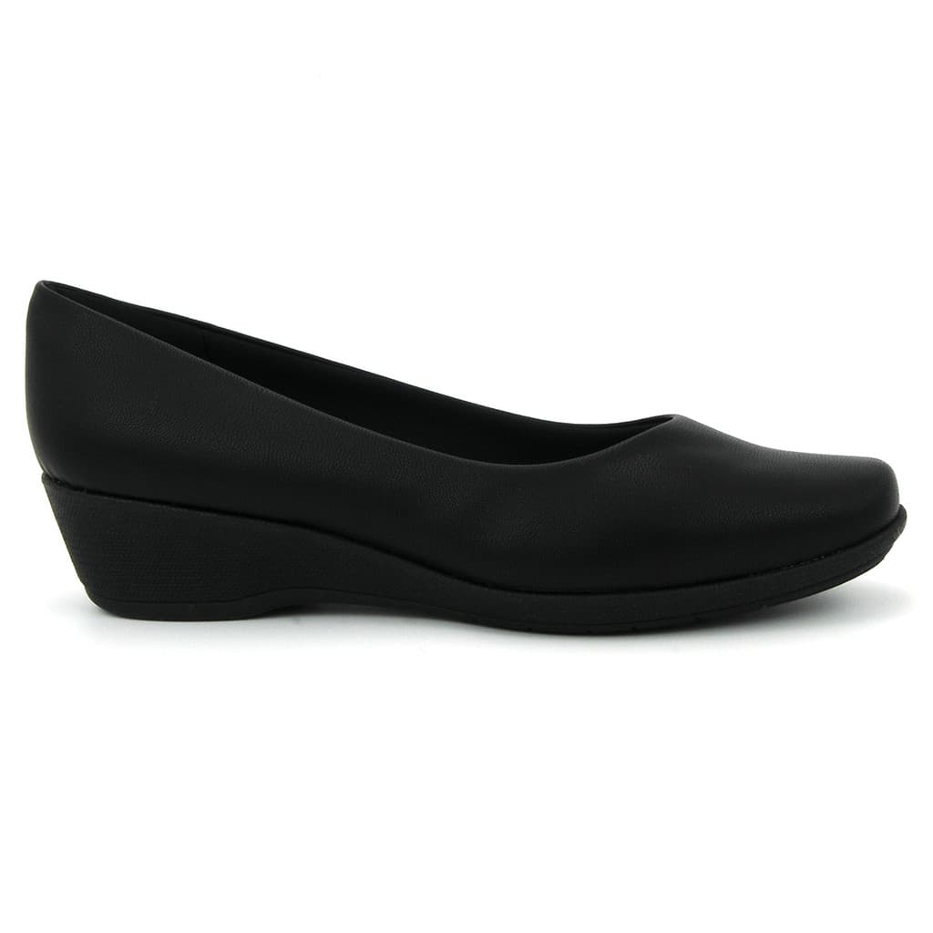 Sapato Piccadilly 143133 Anabela Casual Conforto Feminino
