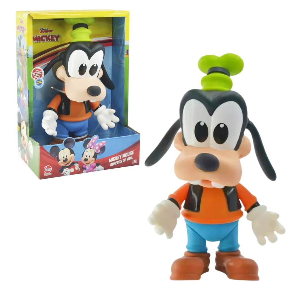 Brinquedo Boneco Pateta Turma Do Mickey Disney Jr