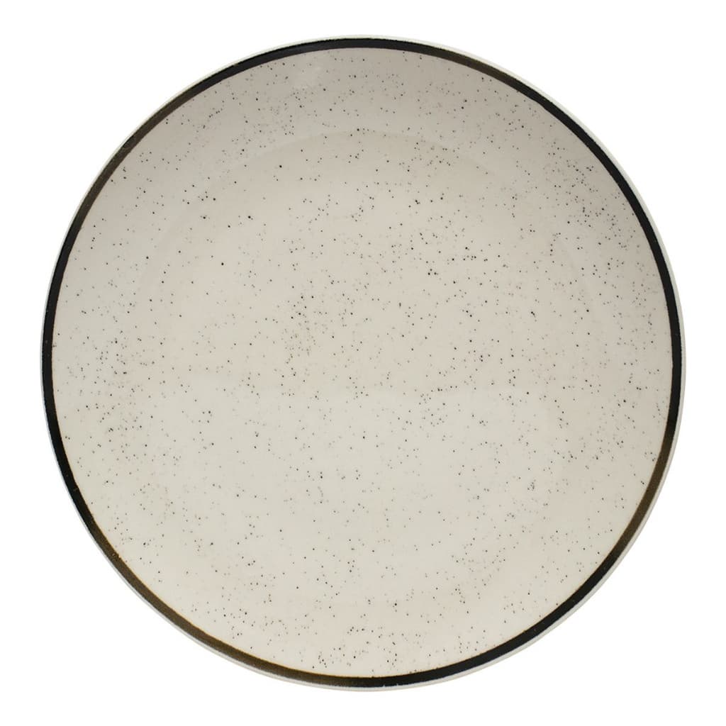 1 Prato Raso Unni Brisa 26cm Cerâmica Oxford Elegante para Refeições e Mesa Posta Sofisticada