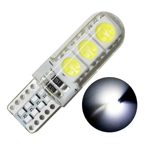 Par Pingo Canbus T10 6 Leds Canceller Silicone Full