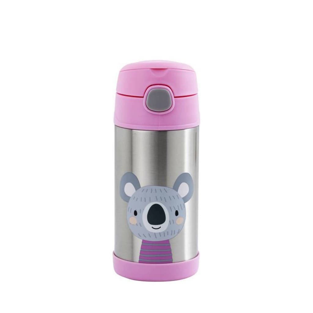 Garrafa Térmica Inox com Canudo Coala Infantil 270ml