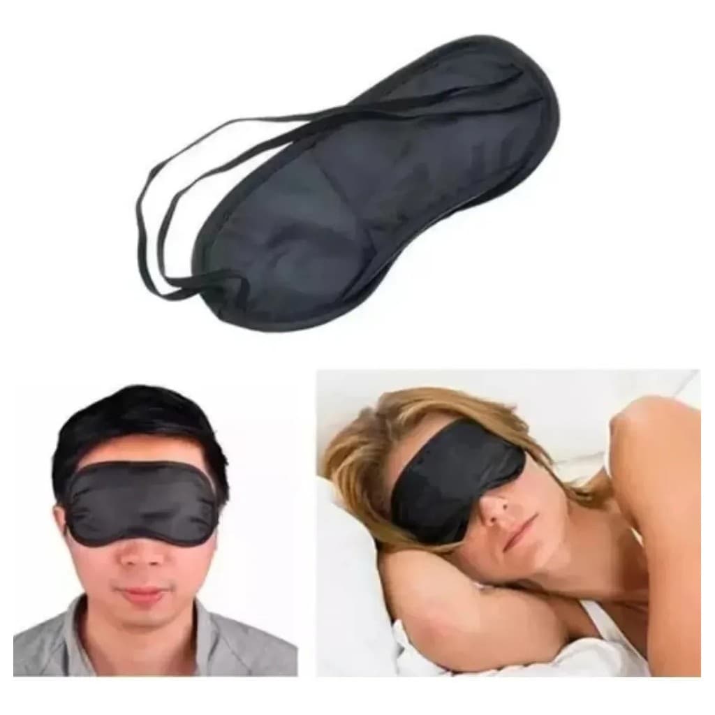 15 Máscara Tapa Olhos P Dormir 3d Durma Bem Sem Luminosidade