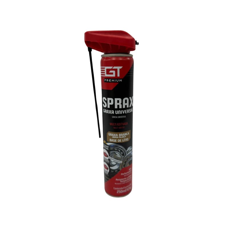 Graxa de Lítio Branca em Spray 250ml/125g - GT 2000