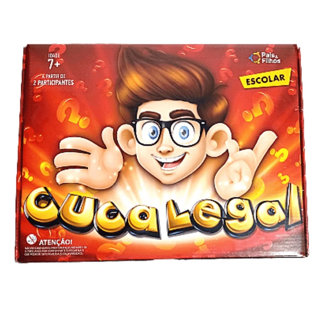 Jogo Cuca Legal Escolar - Pais e Filhos