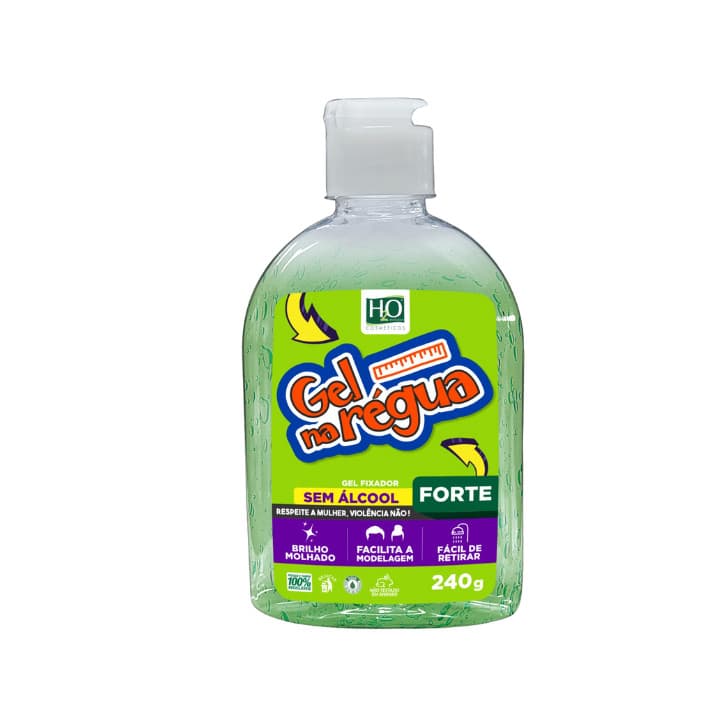 Gel Fixador Na Régua Frasco - Forte