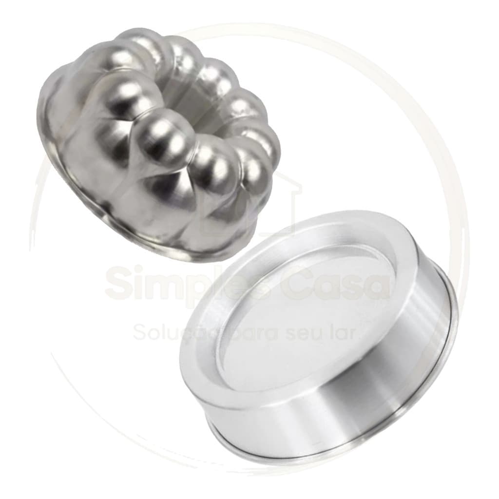 Kit 2un. Forma Bolo Torta Pudim Gomada 4 + Piscina Tam.g