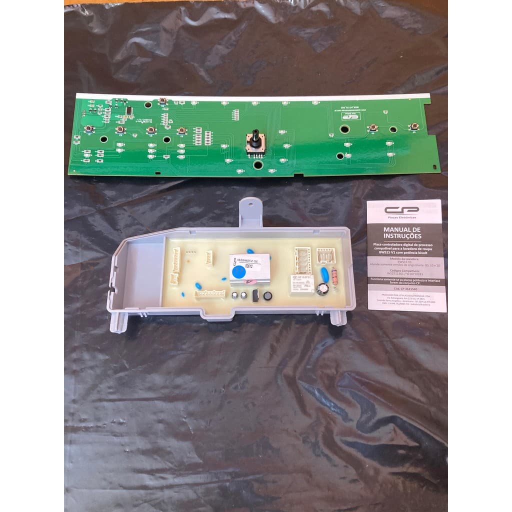 Placa Potencia+interface Lavadora Brastemp Bws15 W10711361