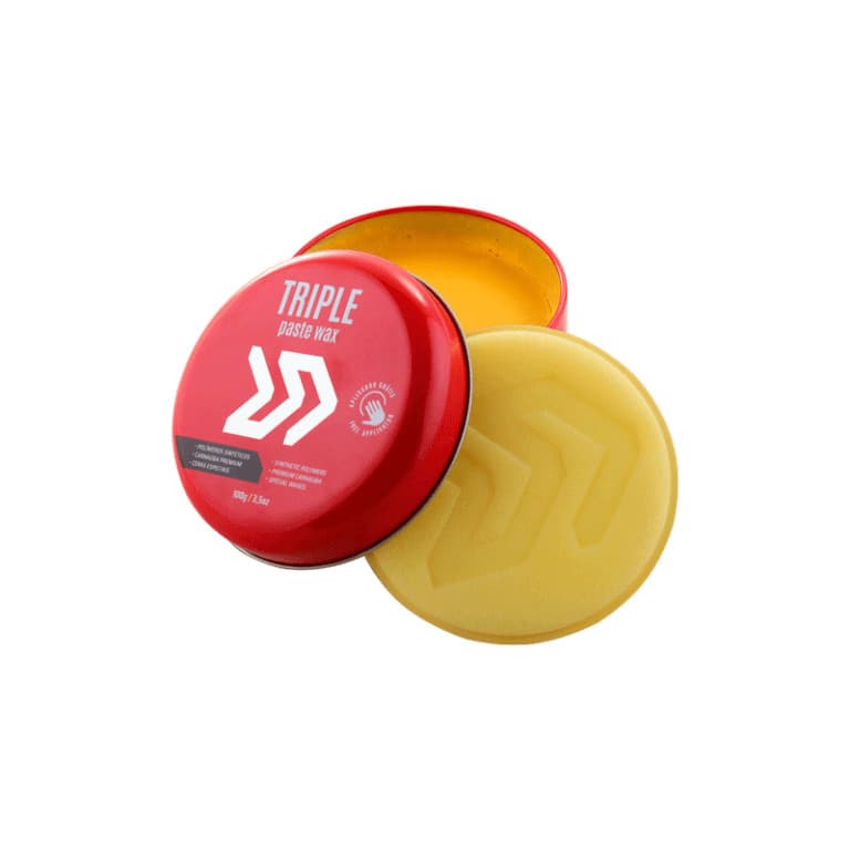 Cera de Carnaúba Triple Paste Wax Autoamerica 100G c/ aplicador