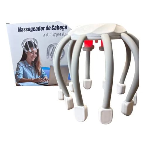 Massageador De Cabeça Inteligente Polvo G-relax Supermedy