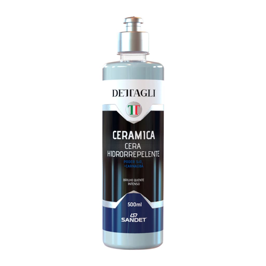 Cera Hidrorepelente Cerâmica 500ml Brilho e Proteção
