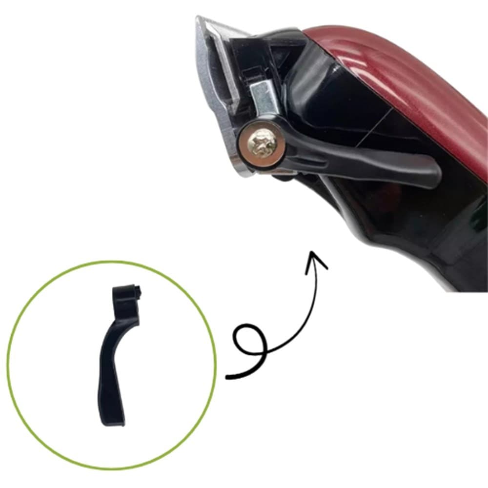 Alavanca Reguladora de Plástico Preto para Máquina De Corte cod 1518
