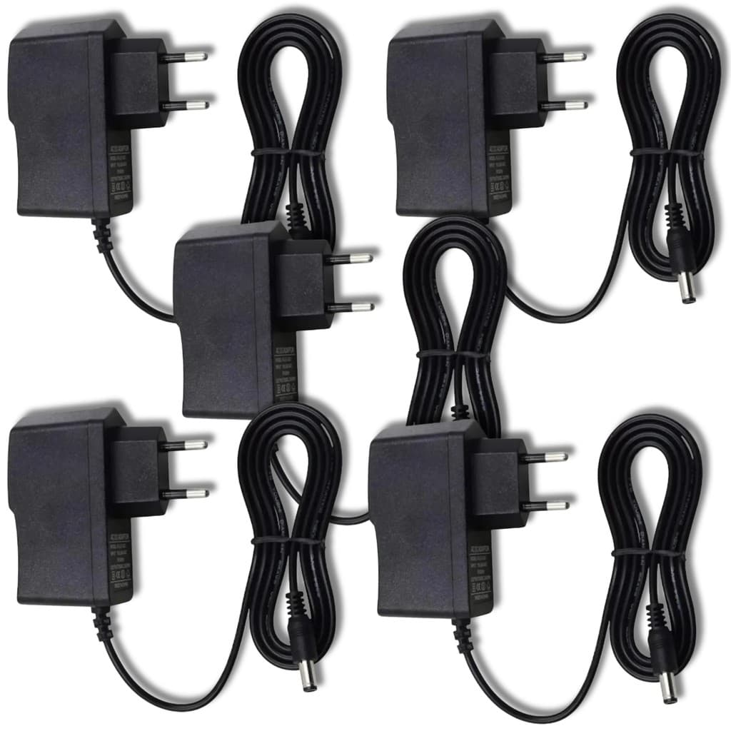 Kit 5 Fonte De Alimentação Bivolt 5v 2a P4 Compatível Tv Box