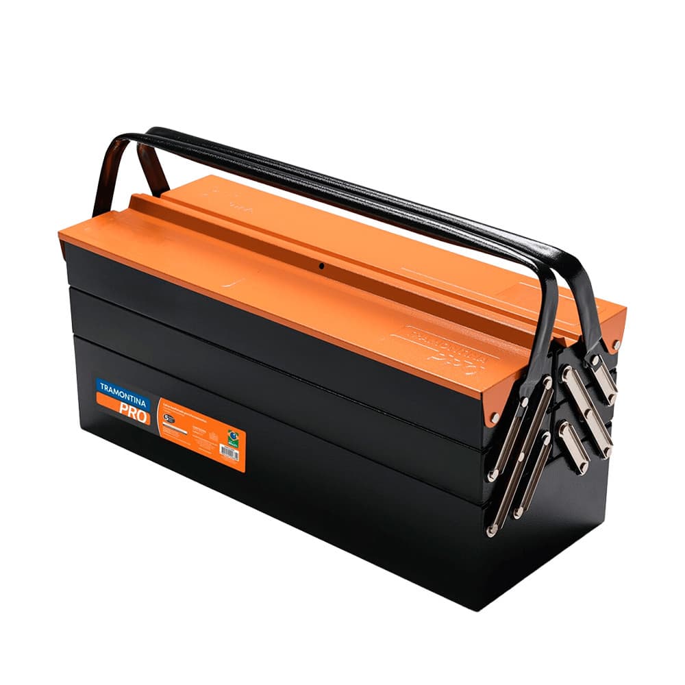 Caixa de Ferramentas Sanfonada com 5 Gavetas 52cm Tramontina PRO