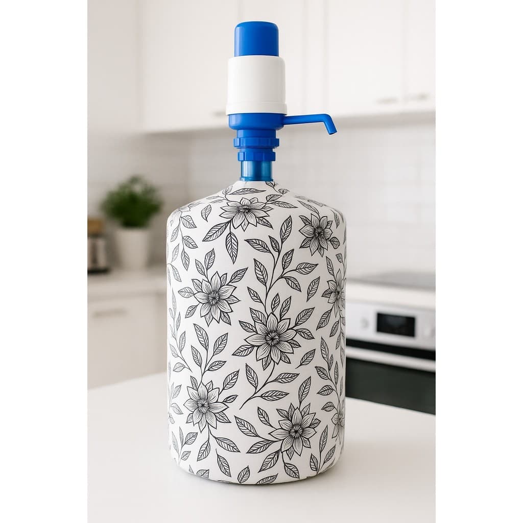 Capa para galão de água invertido de 20 litros Várias estampas Floral, frutal, vegetal e melancia