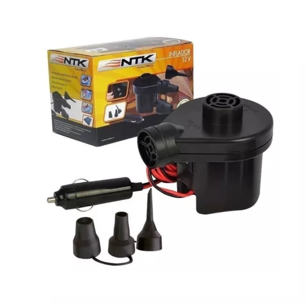 Inflador Elétrico 12V NTK Para Encher Colchão Boia