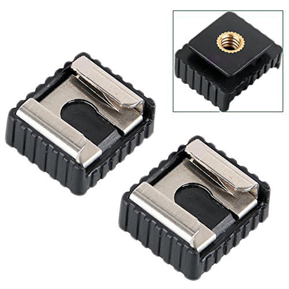 Adaptador Sapata Individual P/ Flash em Tripé C/ Rosca 1/4"