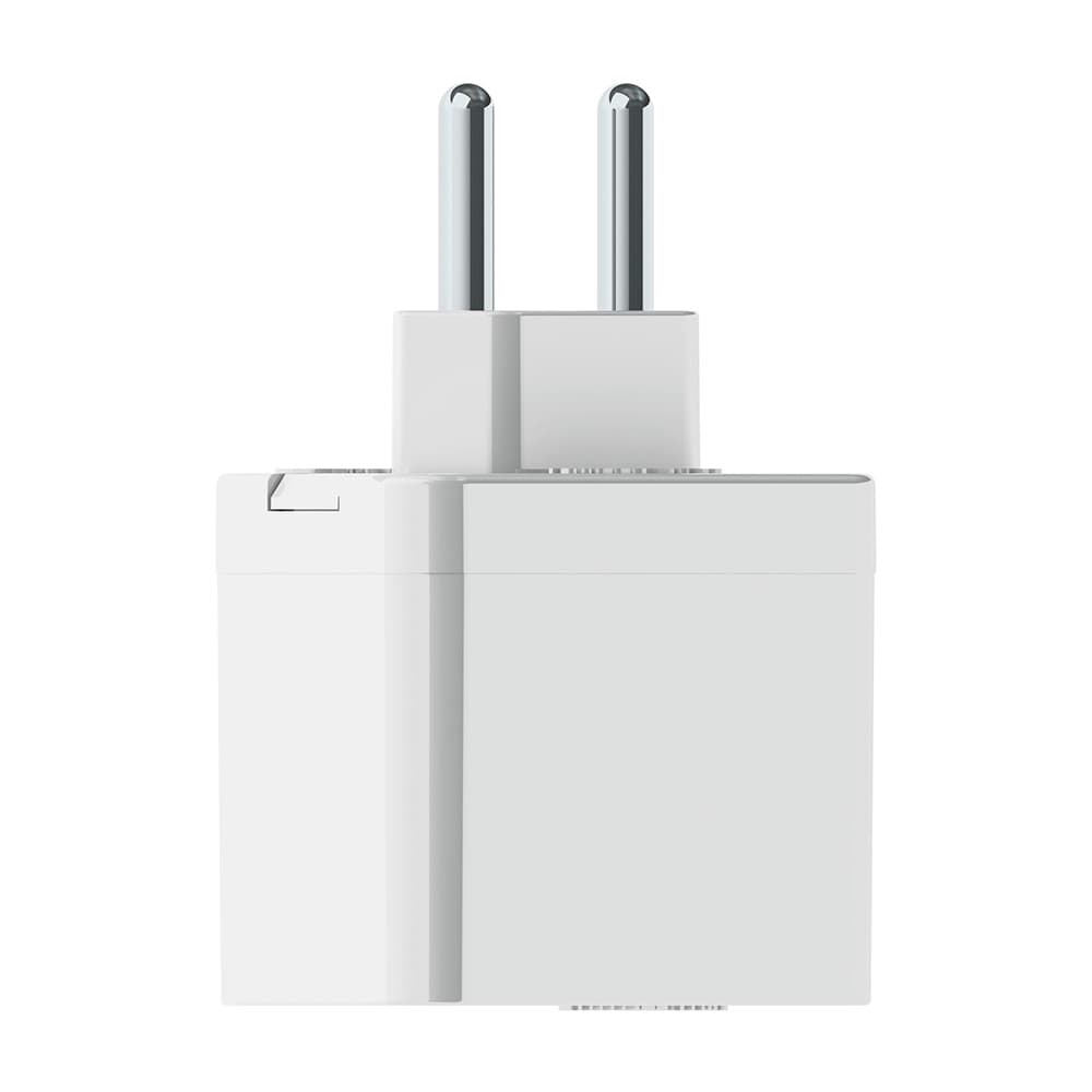 Protetor Elétrico Qualitronix Plug Dps 10a QPP01B Tomada Raios Energia Bivolt