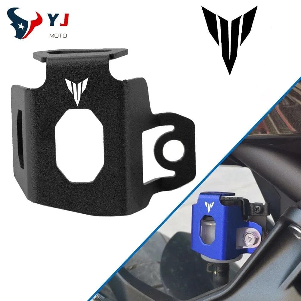 Reservatório De Fluido De Freio Traseiro Guarda Capa Protetor Para Yamaha MT 03 07 09 10 15 25 125 SP MT03 FZ-09-07