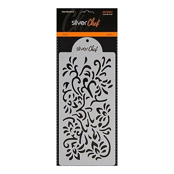 Estêncil Plástico Silver FT263