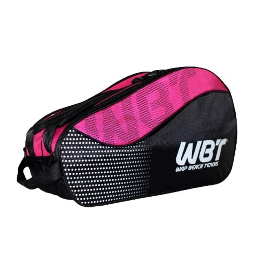 RAQUETEIRA BEACH TENNIS WBT MOCHILA DUPLA PARA RAQUETES BOLSA AJUSTÁVEL