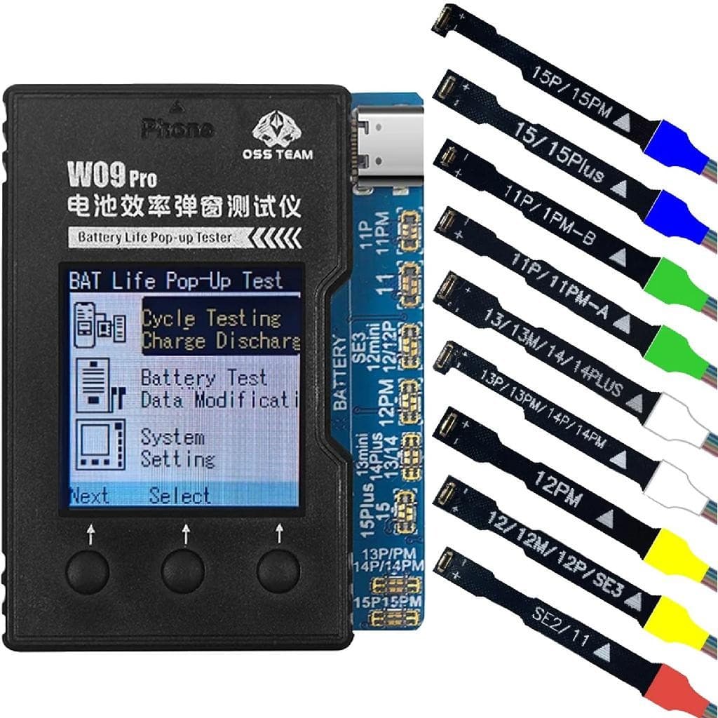 Reativador De Bateria W09 Pro Oss Team Iphones 11 Ao 15