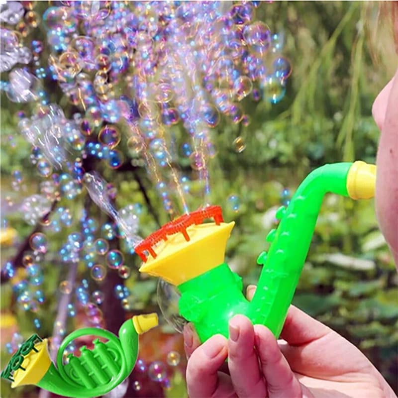 Brinquedo de Sopro de Bolha de Sabão Infantil Brinquedo para Exterior