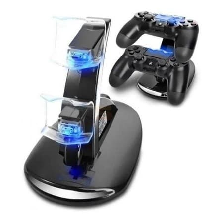 Suporte Carregador Stand Para 2 Controle De Ps Dock Station