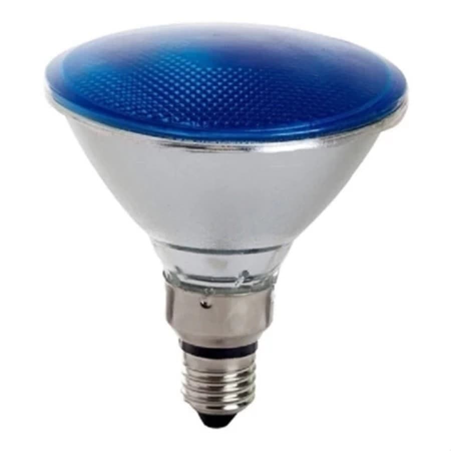 Kit 3 Lâmpadas Led Par38 E27 Cores Azul Ambar 6W 220V Avant