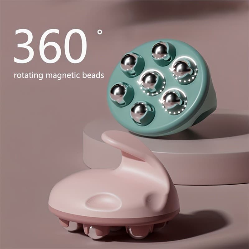 Rolo Massageador De 7 Bolas Para Relaxamento E Tensão Muscular , Massagem Corporal Completa