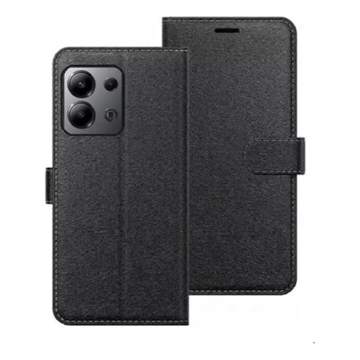 Capa Carteira Xiaomi Redmi Note 13 5G em Couro com Fecho Magnetico Porta Cartão Capinha Case