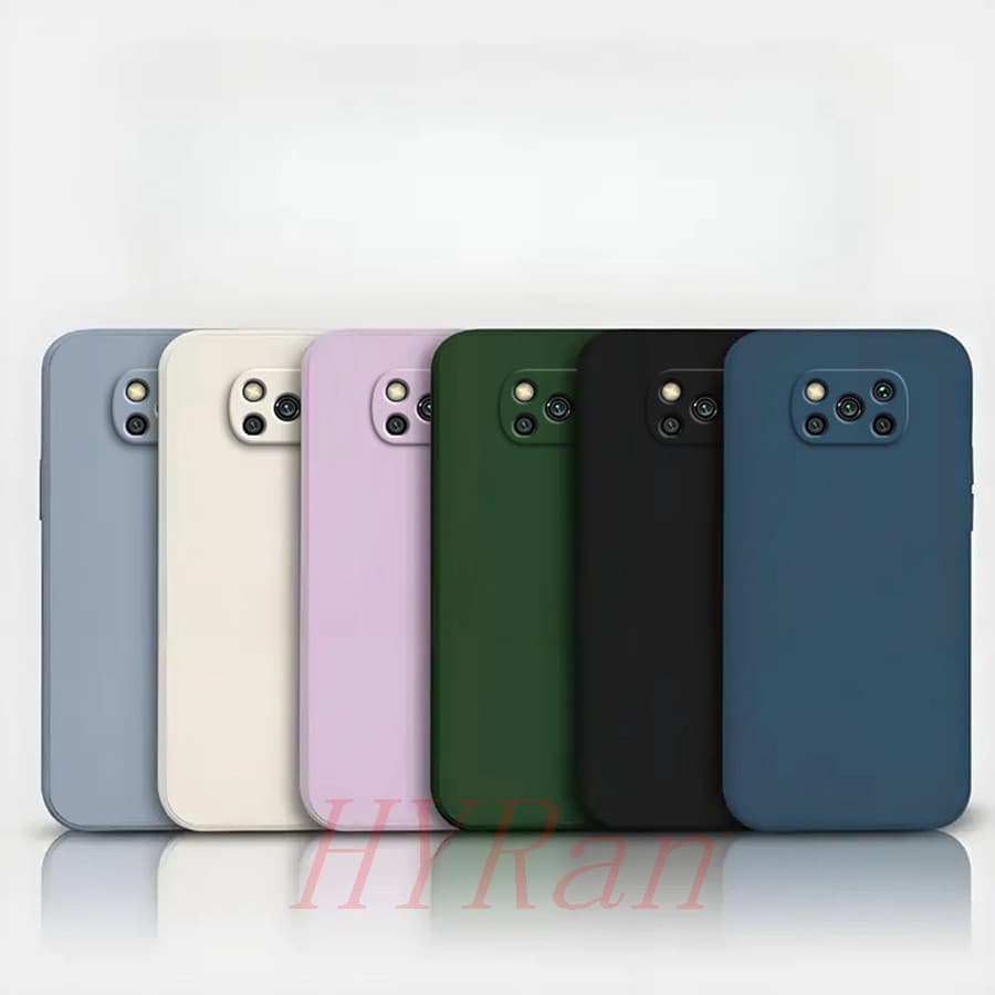 Capa De Telefone De silicone De Cor Sólida Poco X3 Pro/X3 NFC YT