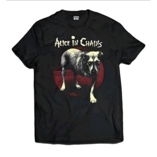Camiseta Streetwear Rock - Banda Alice in Chains - Tripod The Dog - Original Oficina Rock Algodão Premium